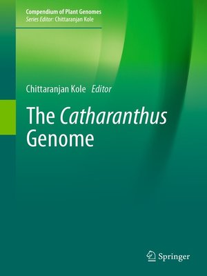 cover image of The Catharanthus Genome